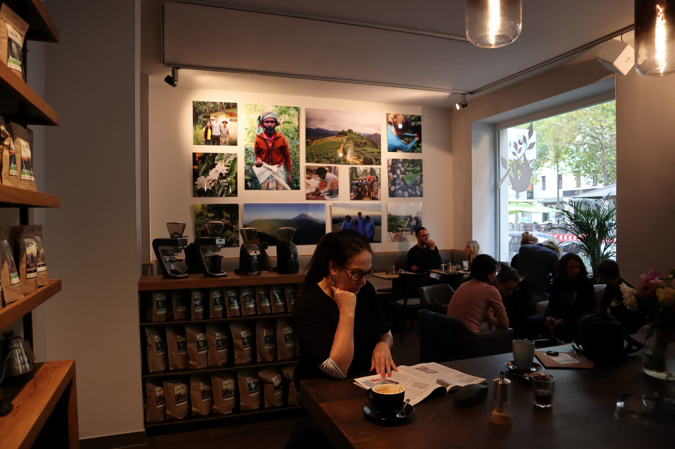 Fotowand - Café Obenauf